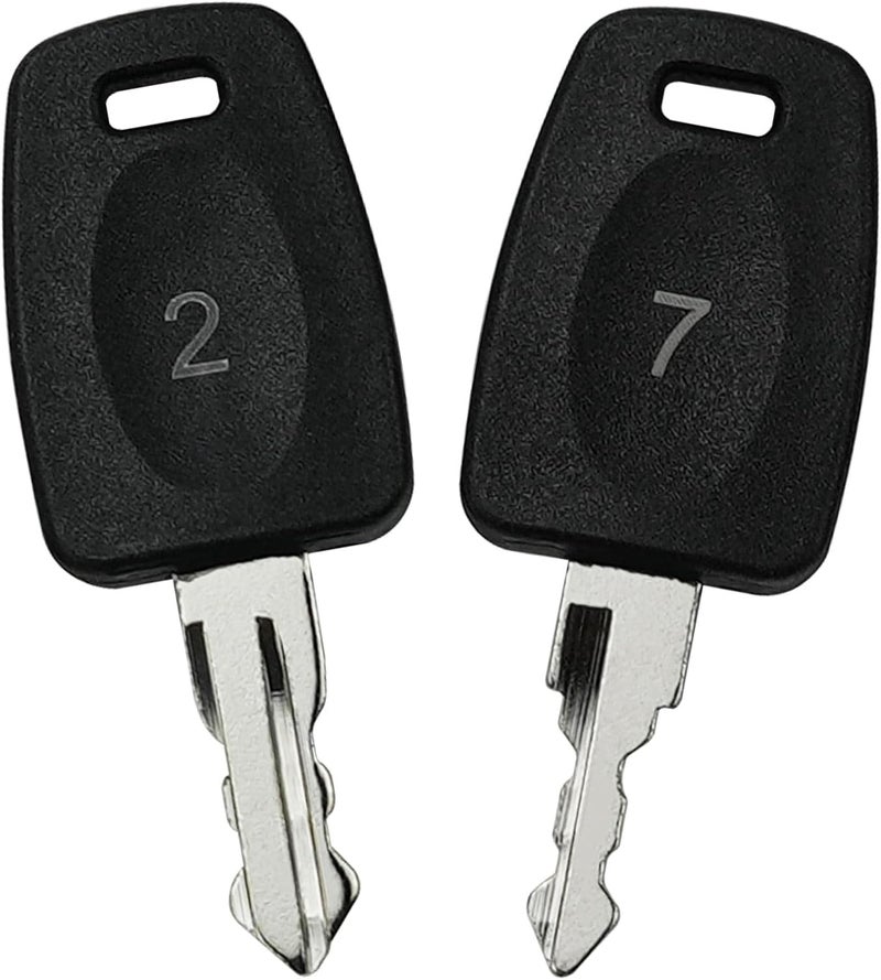 gradora Luggage Keys 002 007 Replacement for Bag Suitcase Luggage Lock - Image 2
